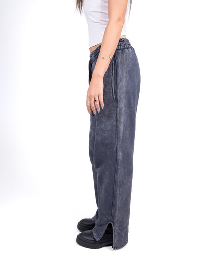 Unisex Pants Washed Grey