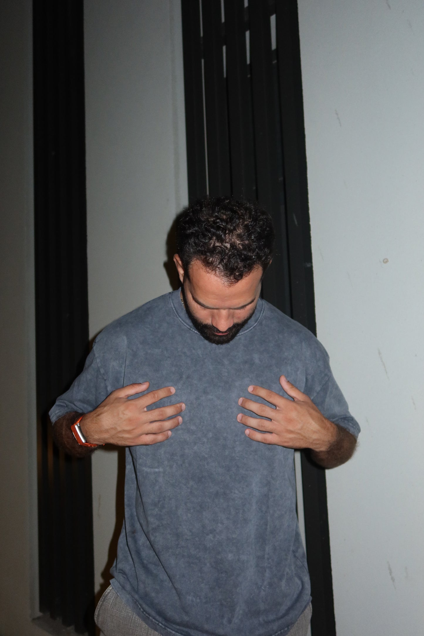 Unisex Washed Grey T-shirt