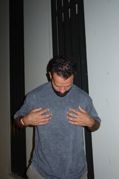 Unisex Washed Grey T-shirt