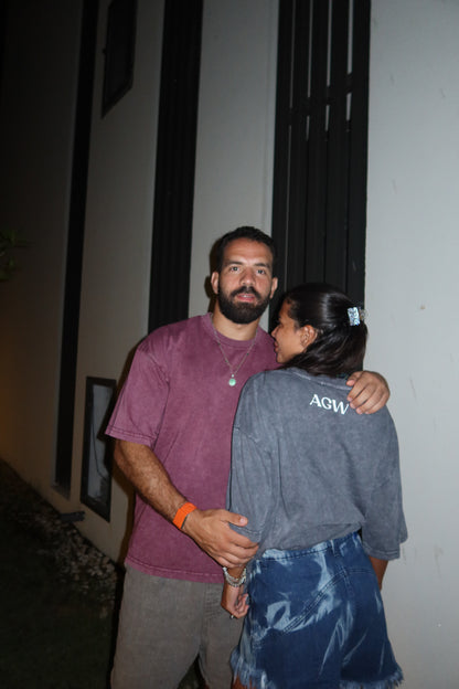 Washed Burgundy T-shirt