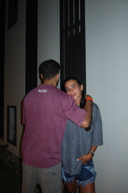 Washed Burgundy T-shirt