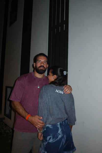 Unisex Washed Grey T-shirt