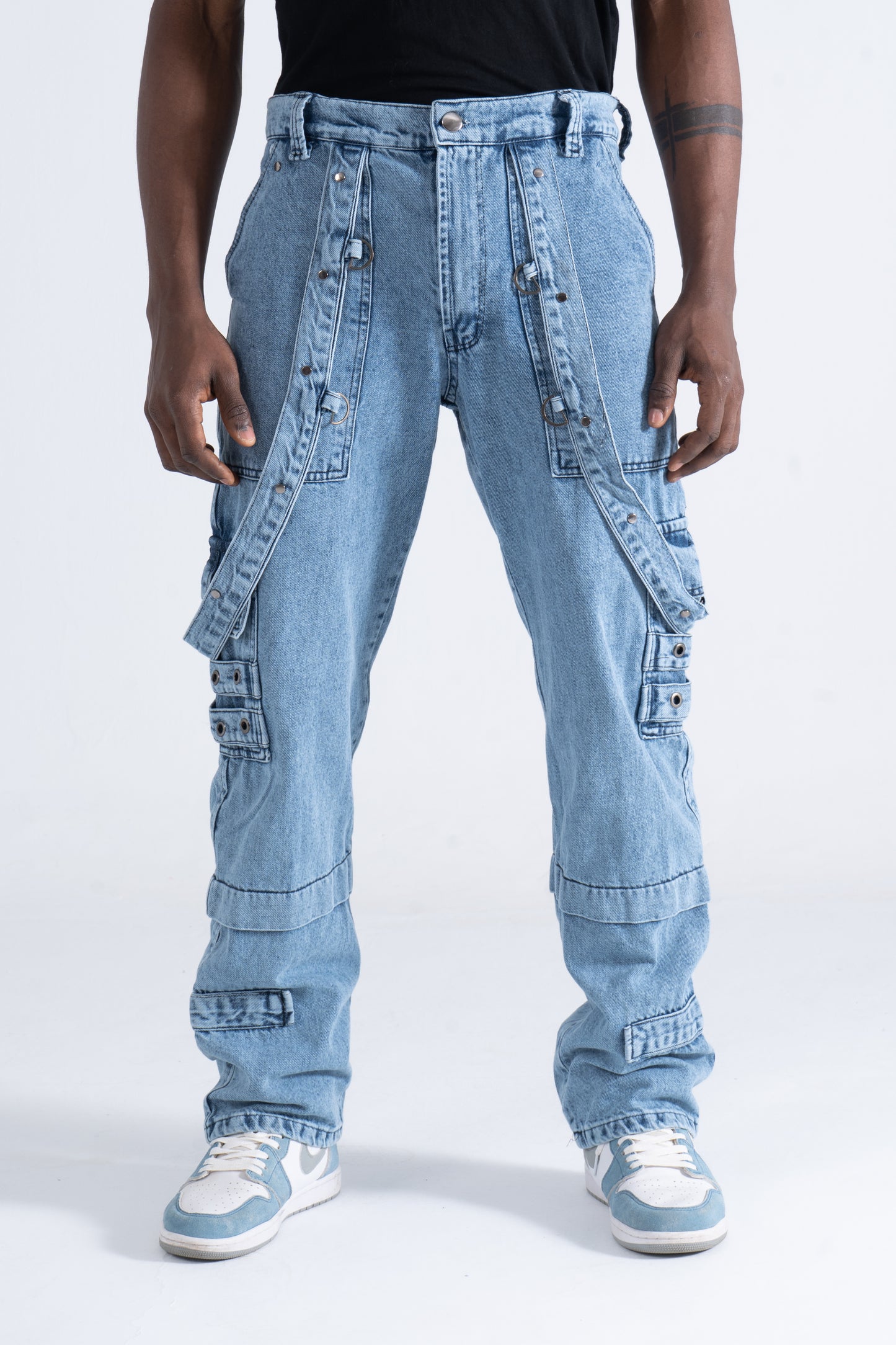 Relaxed Jeans - Light blue