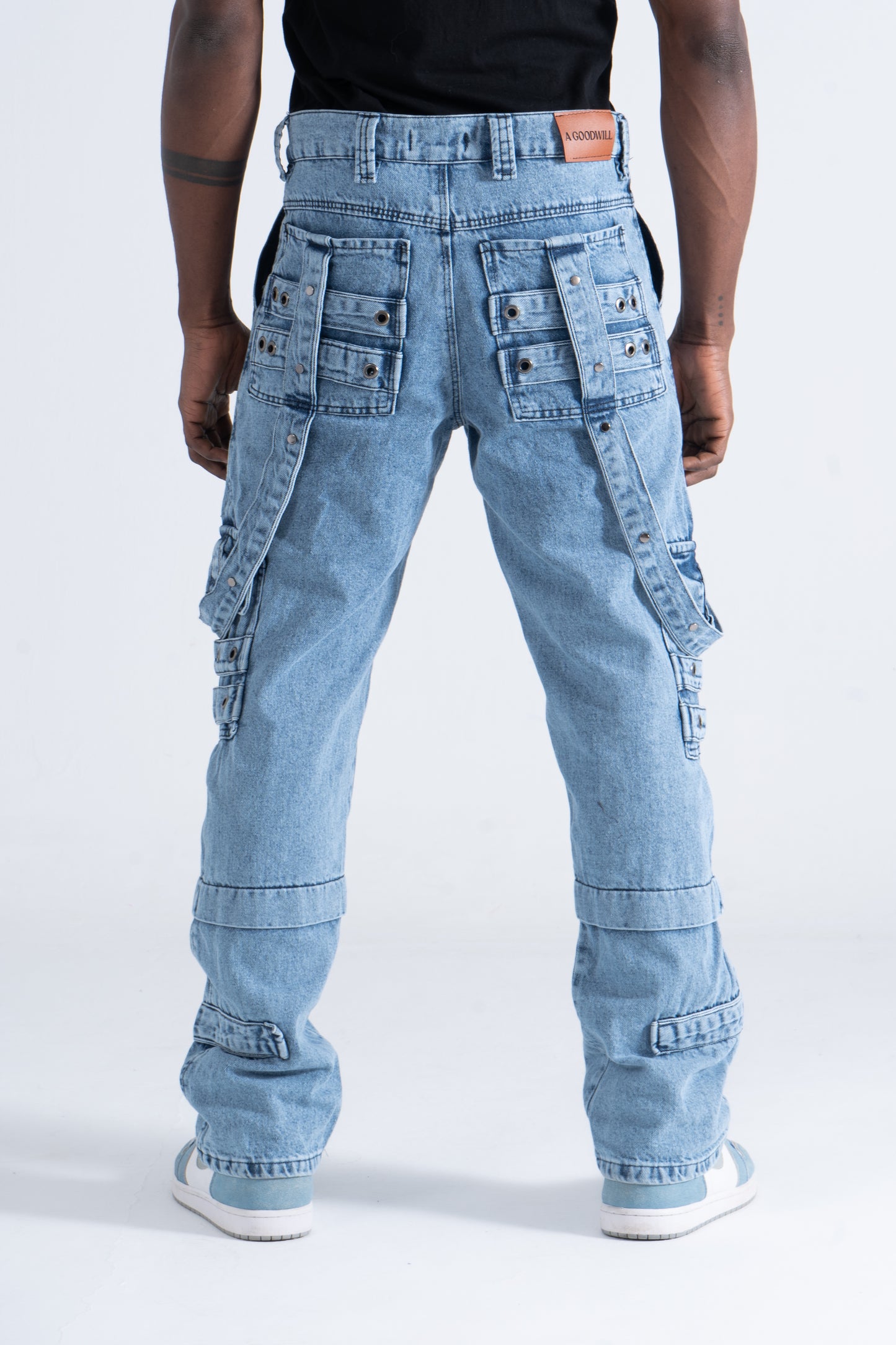 Relaxed Jeans - Light blue