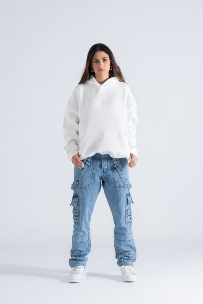 Relaxed Jeans - Light blue