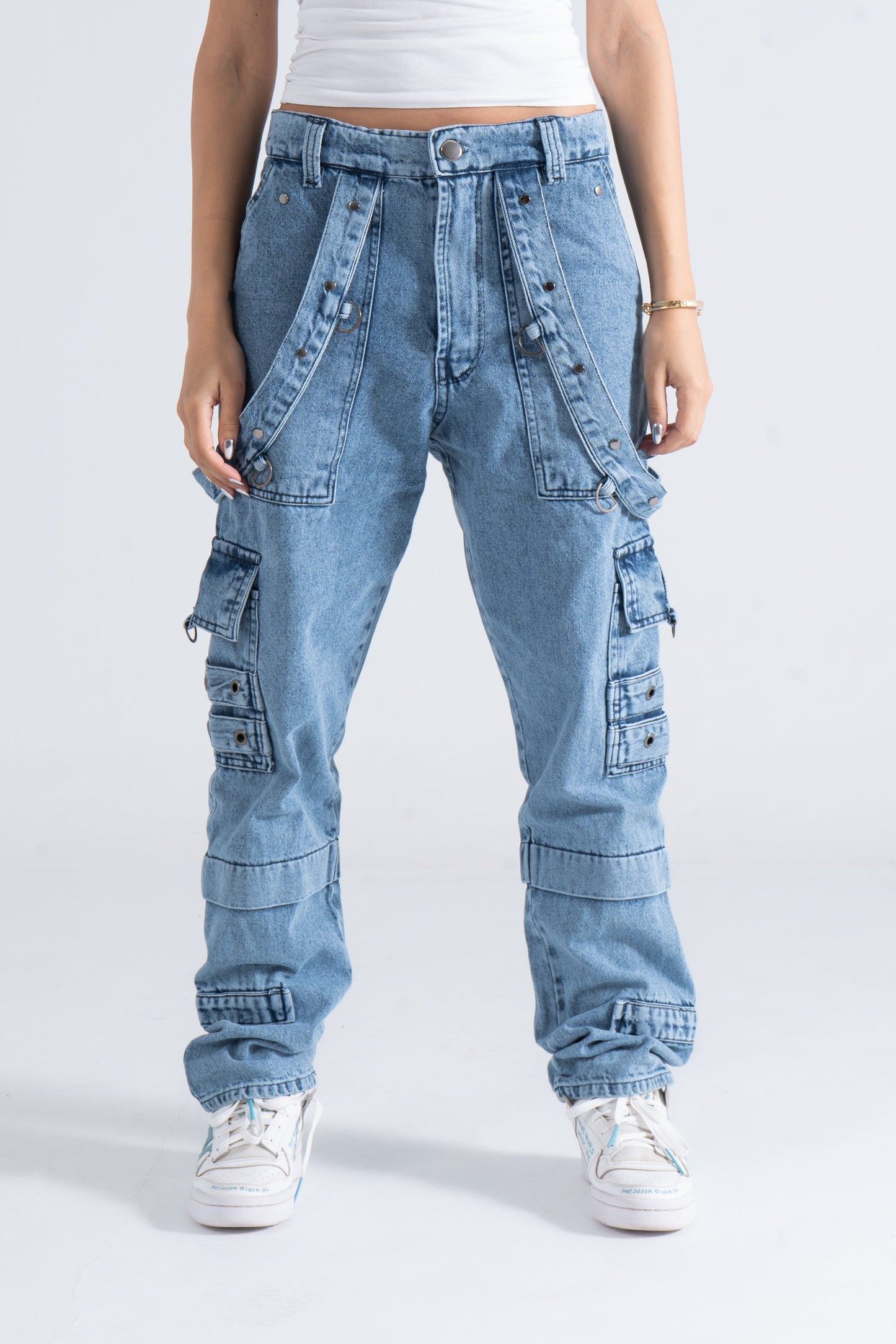 Relaxed Jeans - Light blue