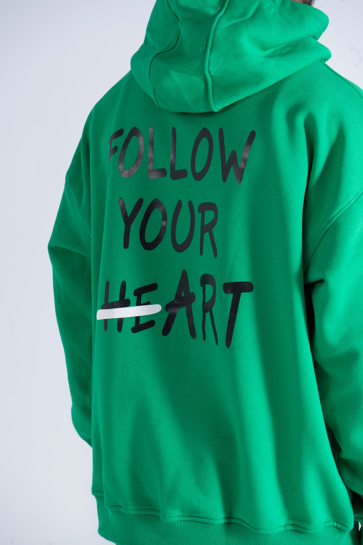 Follow Your Heart Hoodie - Green