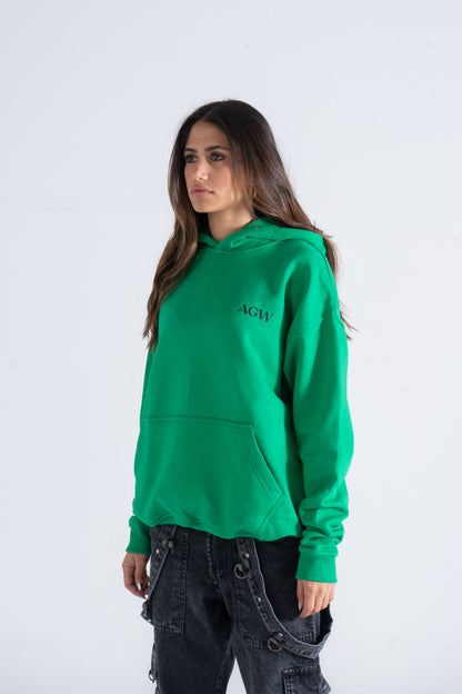 Follow Your Heart Hoodie - Green