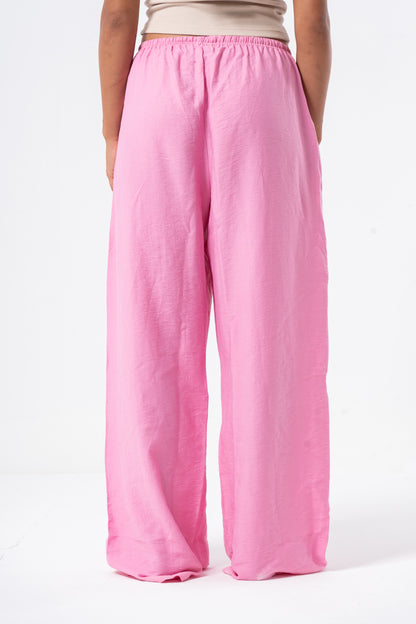 Linen Pants Pink