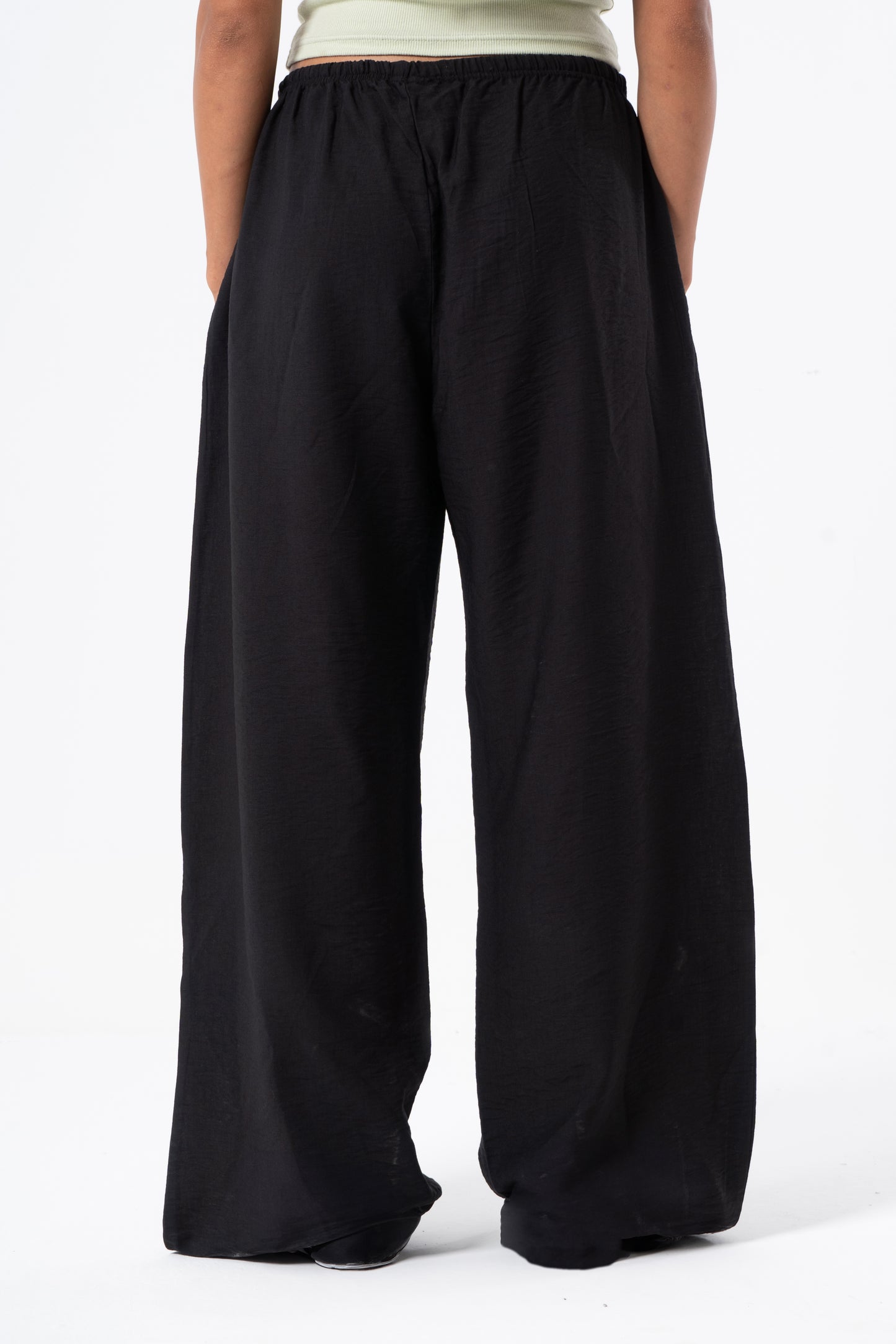 Linen Pants Black