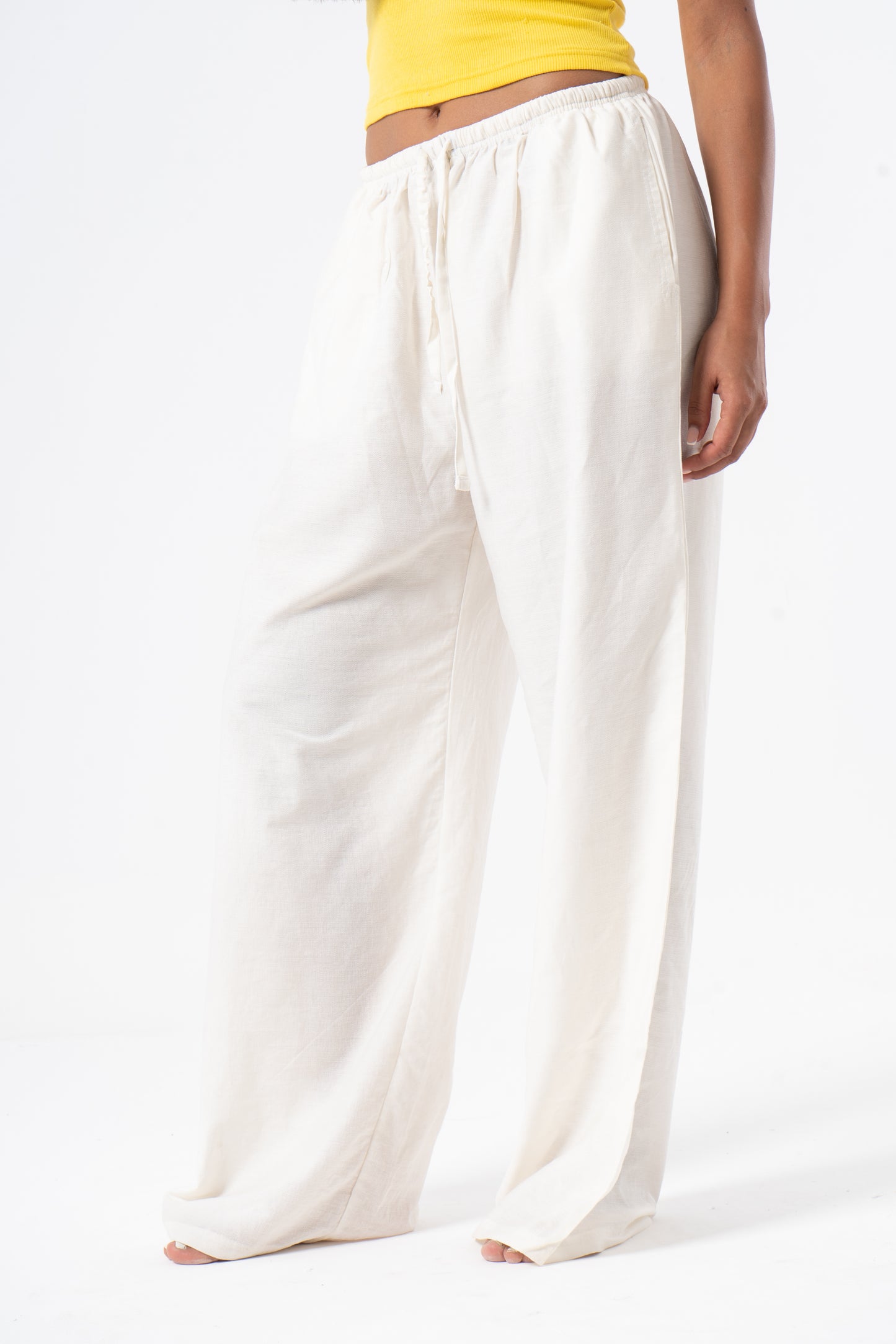 Linen Pants White