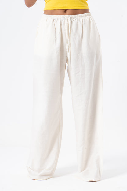 Linen Pants White